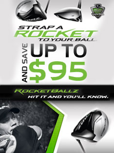 Strap a Rocket to your Ball and save up to $95 on Select RBZ Clubs